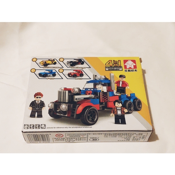 NIB.   Lego Building blocks race car - Picture 2 of 2